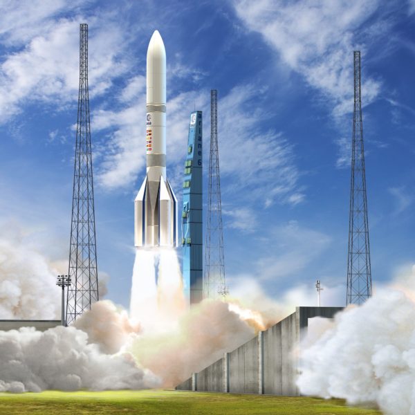 Illiustration de décollage d'Ariane 6