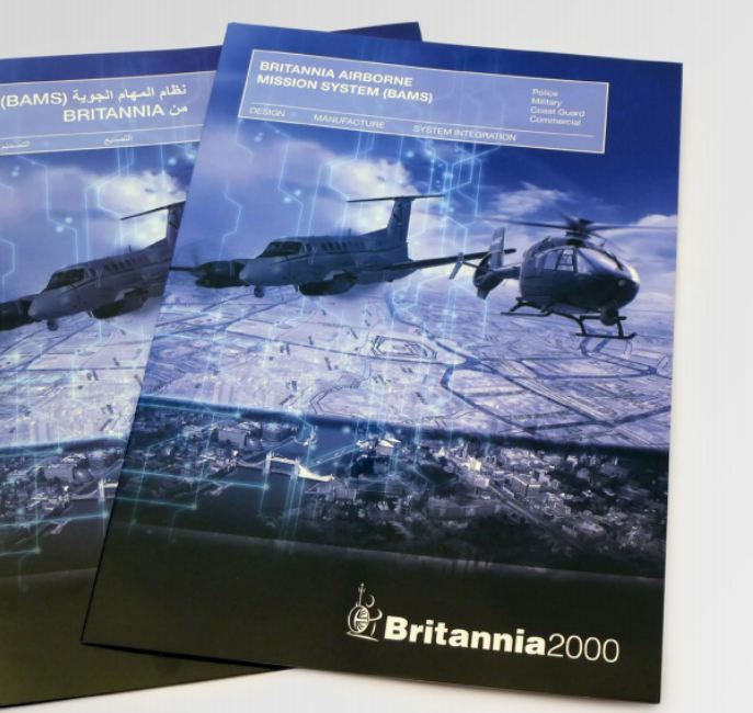 Britannia 2000 mission system booklet for aerospace products