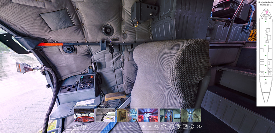Breguet Atlantic 360 Virtual Tour - Forward Observation Post