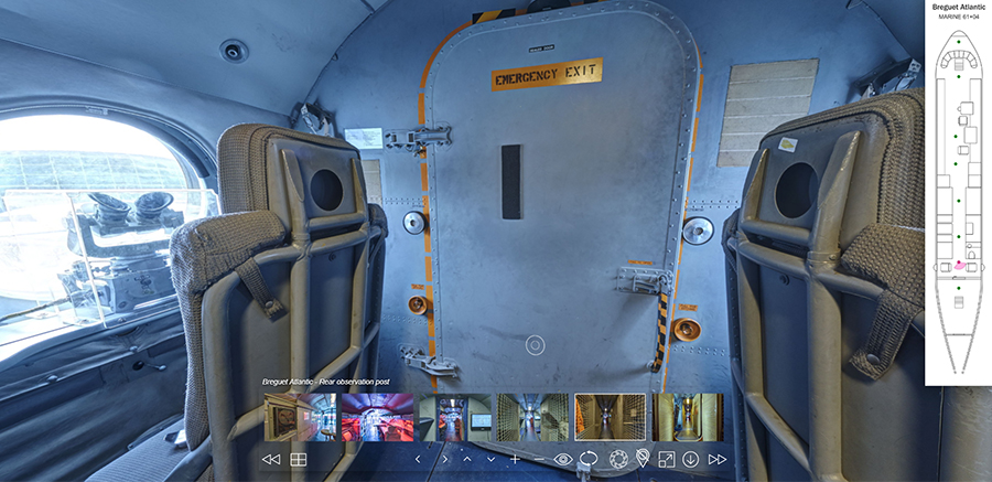Breguet Atlantic 360 Virtual Tour - Rear Observation Post