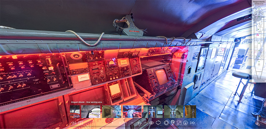 Breguet Atlantic 360 Virtual Tour - Rear Working Area